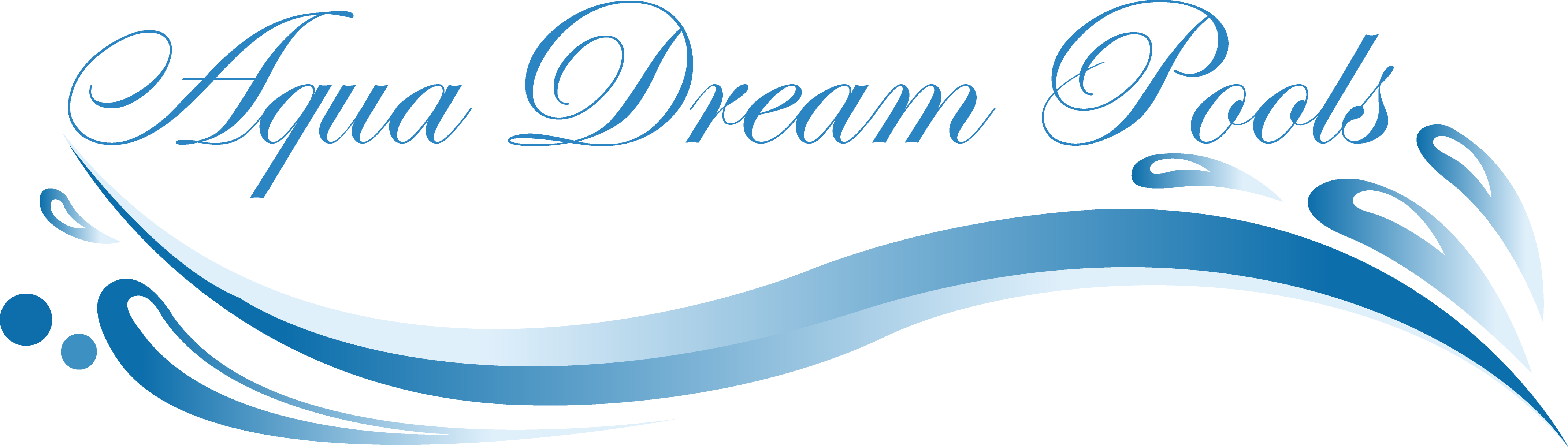 Aqua Dream Pools logo - no background