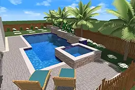 Brentwood Computer aided swimming pool design