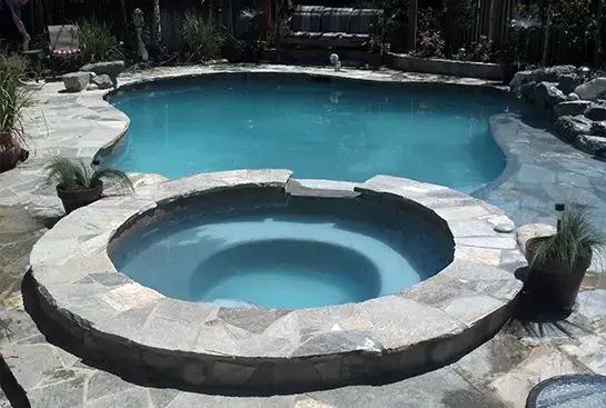 Pleasanton Swimming Pool Remodel from Aqua Dream pools