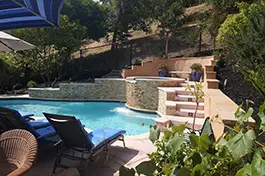 San Ramon Water features from Aqua dream pools