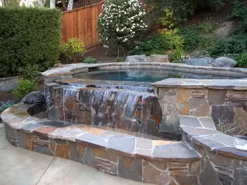 Custom hot tub and spa